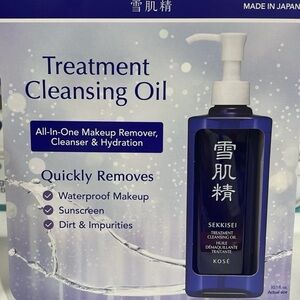 Kose Sekkisei Treatment Cleansing Oil All in One Makeup Remover 10.1 oz  2025